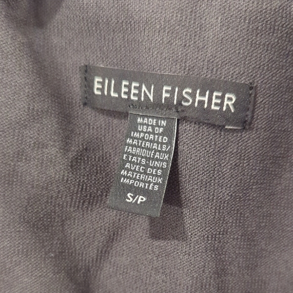 Eileen Fisher Gray Tailored Blazer Knit size Small - Picture 3 of 7